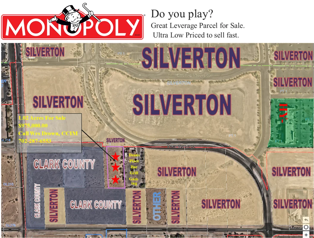 Commercial Lot next to Silverton Lodge Casino — Sale in Las Vegas, NV, photo 4 of 4