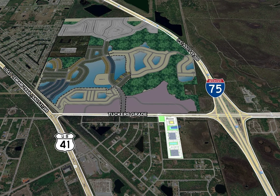 9.62 Acre Commercial Interchange Land at Tuckers Grade — Sale in Punta Gorda, FL, photo 1 of 8