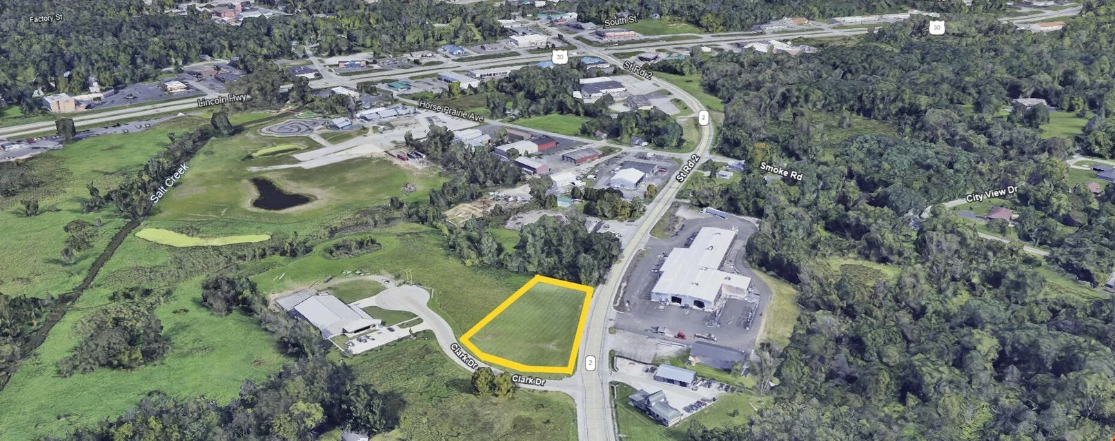 Corner lot off Highway 2 & Clark St — Sale in Valparaiso, IN, photo 1 of 7
