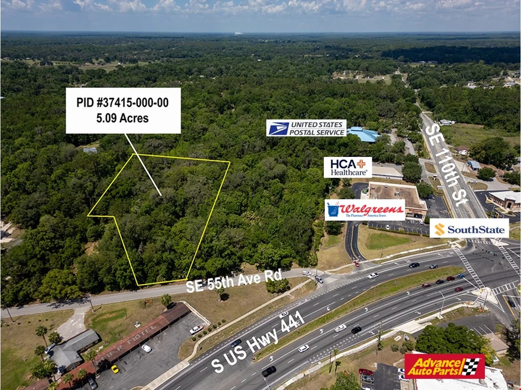 5.15 Acres Zoned B-2 in the City of Belleview — Sale in Belleview, FL, photo 8 of 8