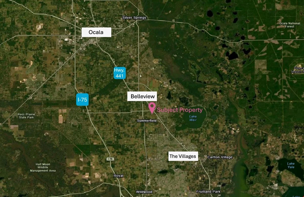 10.24 Acres Zoned B-2 in the City of Belleview — Sale in Belleview, FL, photo 1 of 8