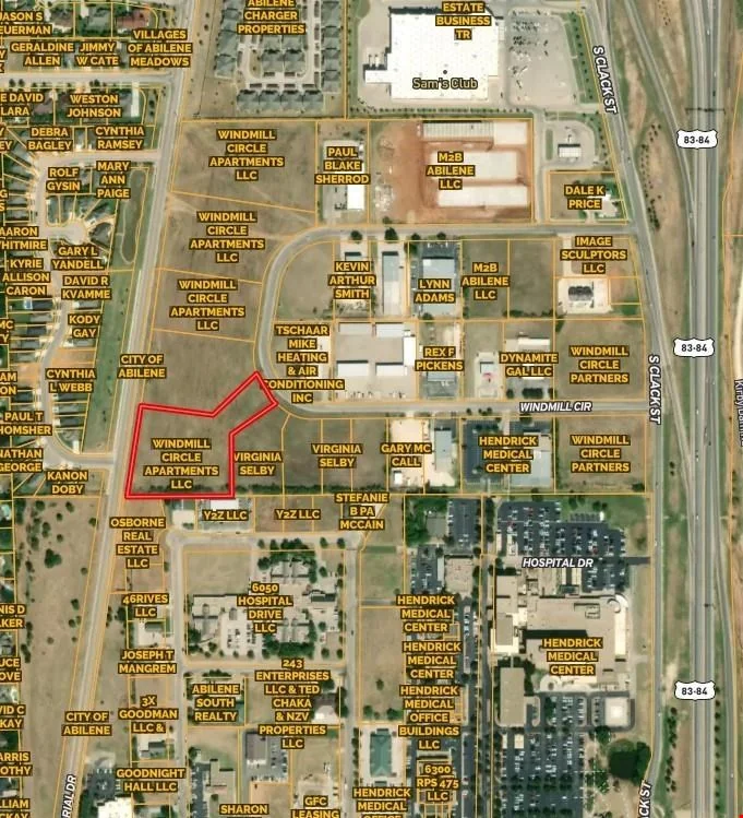 3.36 AC Lot next to Hendrick Hospital -36 Windmill… — Sale in Abilene, TX, photo 1 of 5