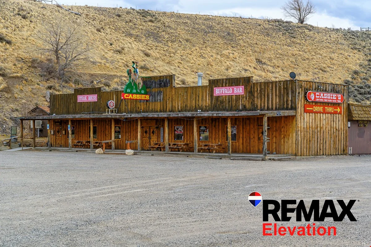 Iconic Commerical Building & Residential Home on 7 Acres - retail for sale in cody, WY