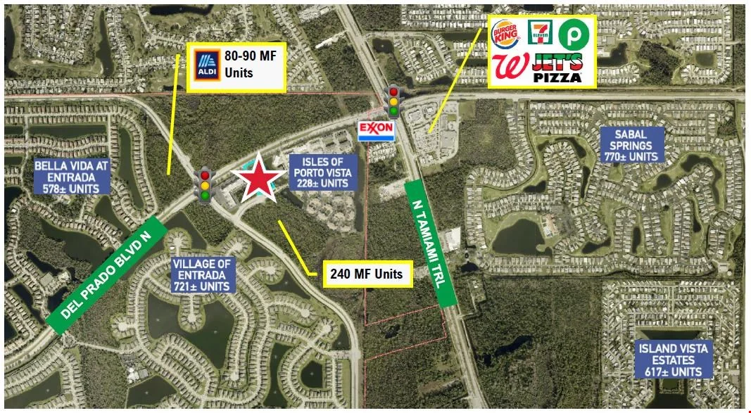 FOR SALE Commercial Corner in Cape Coral — Sale in Cape Coral, FL, photo 3 of 7