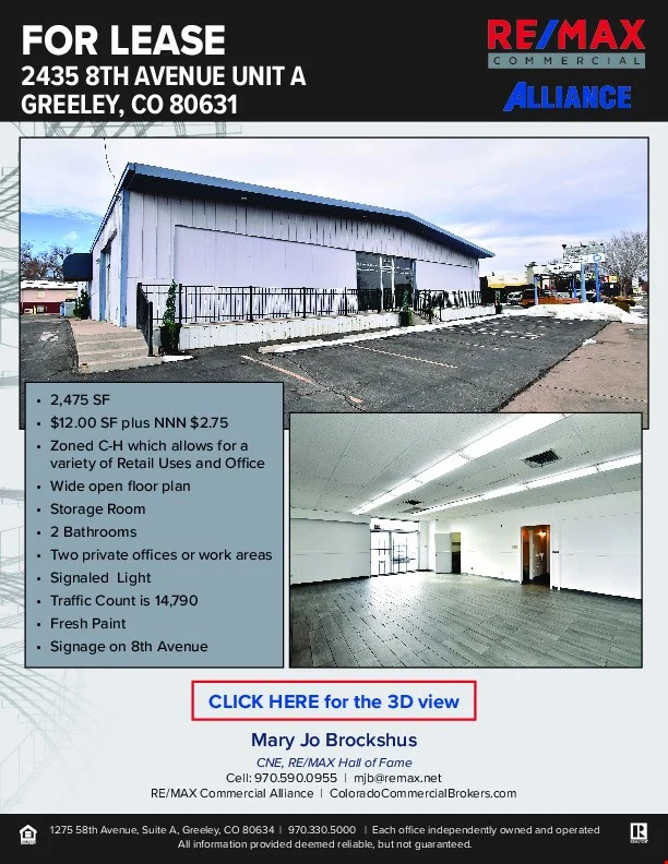 Retail / Office 8th Avenue — Lease in Greeley, CO, photo 2 of 8