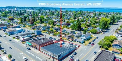 Mixed Urban Zoning-Corner Property DT Everett WA — Sale in Everett, WA, photo 1 of 8