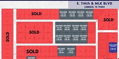 Land For Sale - New Industrial Park - 114th St. & C R… — Sale in Lubbock, TX, photo 1 of 1