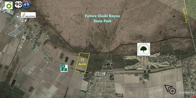 71 Acres of Property on LA Hwy 311 — Sale in Houma, LA, photo 2 of 3