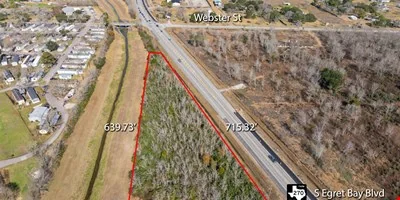 1.93 AC @ Egret Bay Boulevard & Webster Street,… — Sale in League City, TX, photo 1 of 8