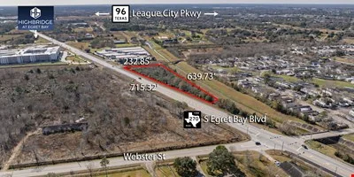 1.93 AC @ Egret Bay Boulevard & Webster Street,… — Sale in League City, TX, photo 2 of 8