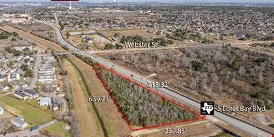 1.93 AC @ Egret Bay Boulevard & Webster Street,… — Sale in League City, TX, photo 3 of 8