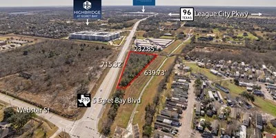 1.93 AC @ Egret Bay Boulevard & Webster Street,… — Sale in League City, TX, photo 6 of 8
