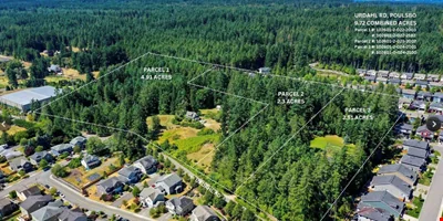 Poulsbo - 9.72- acre Res Development Opportunity — Sale in Poulsbo, WA, photo 1 of 5