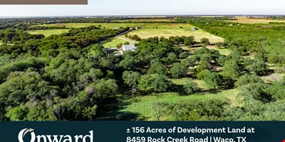 156.138 Acres at 8459 Rock Creek Rd. — Sale in Waco, TX, photo 1 of 8