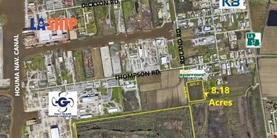 1164 Acres of Recreational/Industrial Land on HNC in… — Sale in Houma, LA, photo 2 of 2