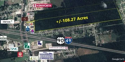 108 Development Acres off of US Hwy 90/Future I49 - other for sale in gray, LA