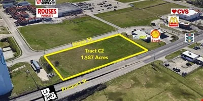 1.6 Acre Pad Site in Houma on LA 3087/Prospect St. — Sale in Houma, LA, photo 1 of 3