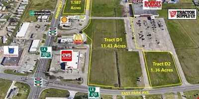11.4 Acres of Retail Development Land in Houma — Sale in Houma, LA, photo 2 of 3