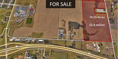 75 Acres of Residential Development Ground - other for sale in eudora, KS