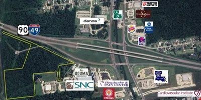 24.2 Acres off U.S. Hwy 90 in Houma-Thibodaux MSA — Sale in Gray, LA, photo 1 of 2