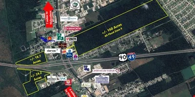 24.2 Acres off U.S. Hwy 90 in Houma-Thibodaux MSA — Sale in Gray, LA, photo 2 of 2