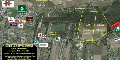 Tract A1 Ducros Plantation - 174.1 Acres in… — Sale in Thibodaux, LA, photo 2 of 3