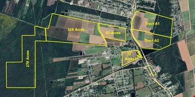 Tract A1 Ducros Plantation - 174.1 Acres in… — Sale in Thibodaux, LA, photo 3 of 3