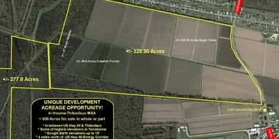 451 Main Project Ducros Plantation - 606 Acres in Houma-Thib MSA - industrial for sale in schriever, LA