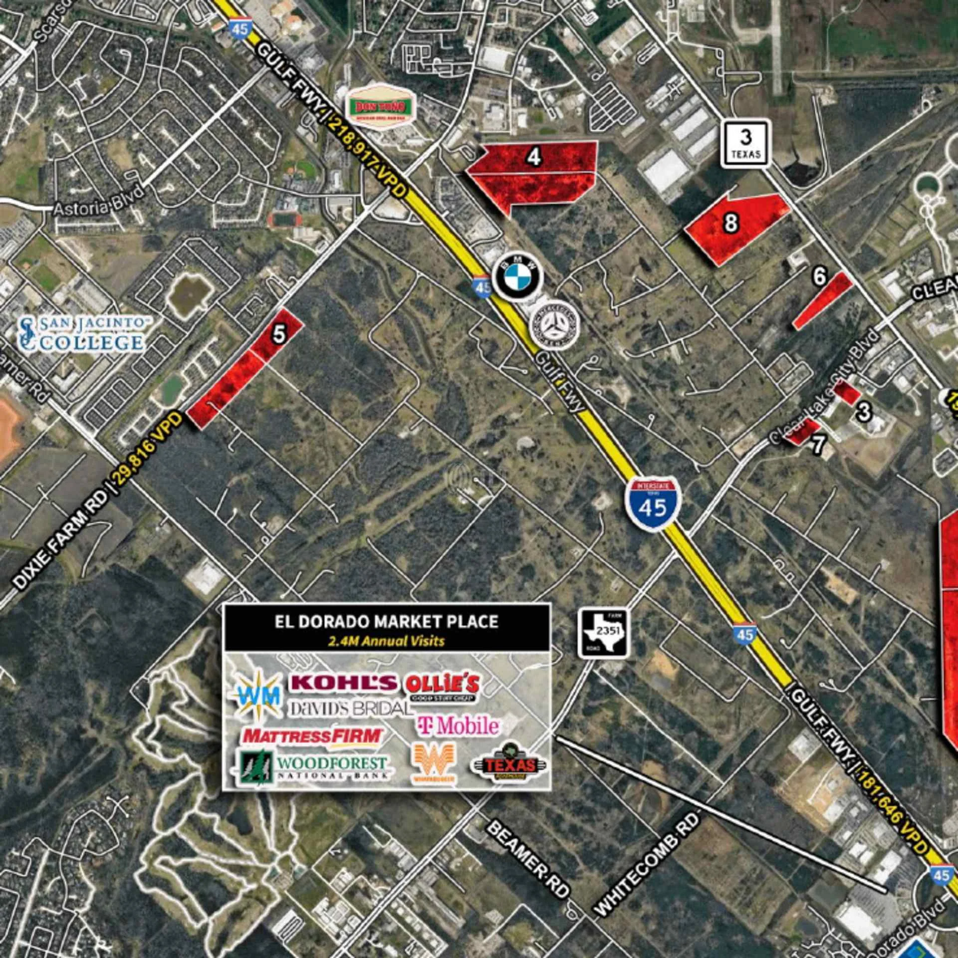 Tract 1 — Sale in Webster, TX, photo 3 of 4