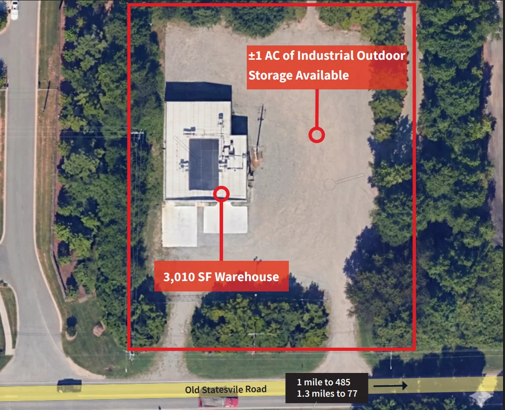 9417 Old Statesville Rd - industrial for sale in charlotte, NC