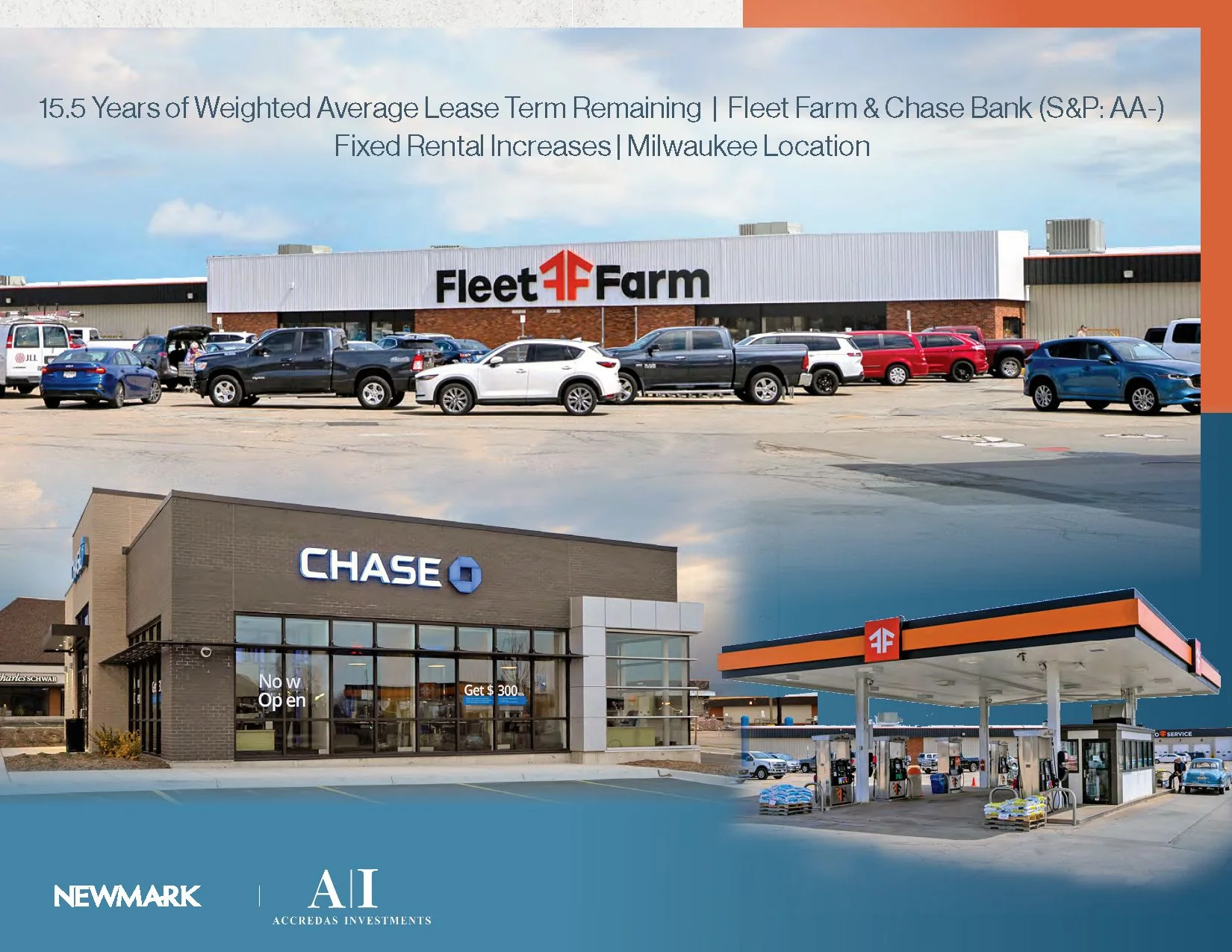 Fleet Farm & Chase Bank — Sale in Germantown, WI, photo 1 of 8