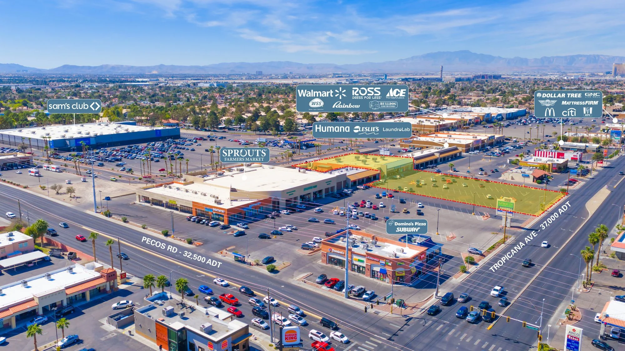 21,900 SF at Tropicana Centre — Sale in Las Vegas, NV, photo 2 of 6
