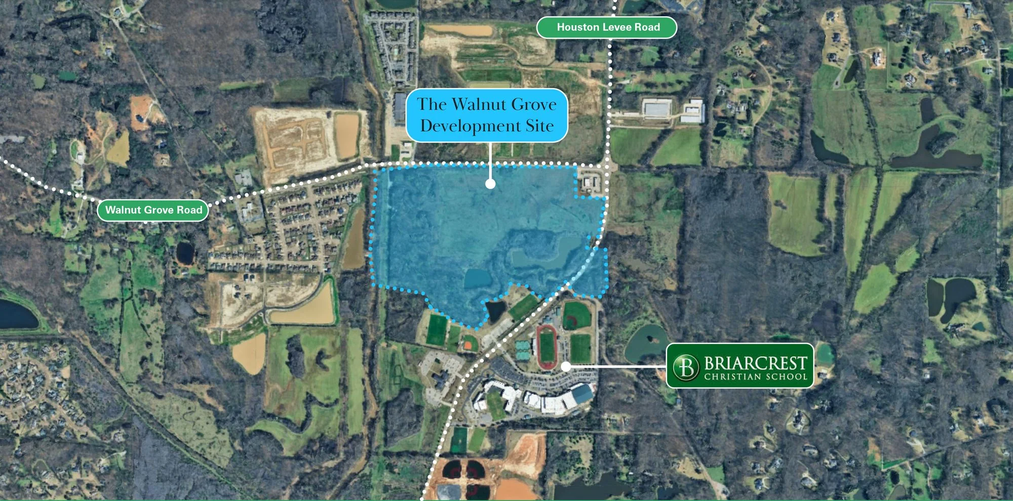 The Walnut Grove Land Site — Sale in Memphis, TN, photo 1 of 3