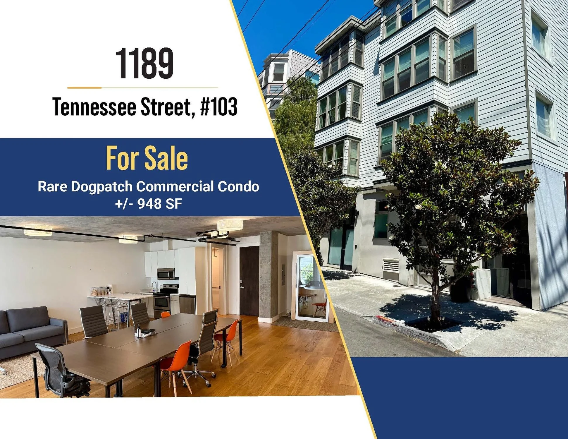 1189 Tennessee Street, #103 — Sale in San Francisco, CA, photo 1 of 8