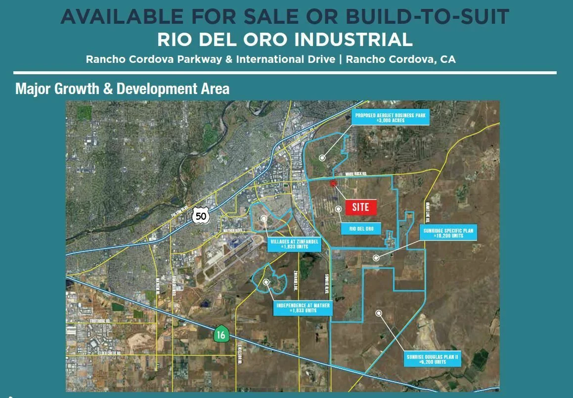 Rio Del Oro Industrial Land — Sale in Rancho Cordova, CA, photo 2 of 2