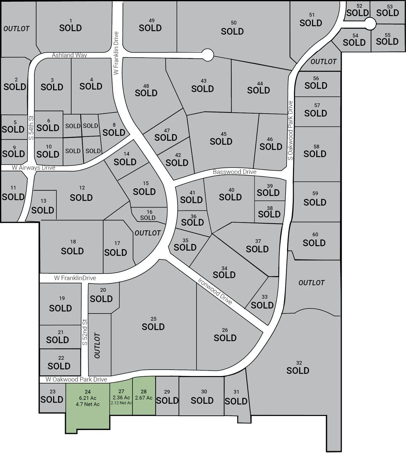 Franklin Business Park - Lot 27 - land for sale in franklin, WI