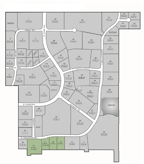 Franklin Business Park - Lot 28 - land for sale in franklin, WI