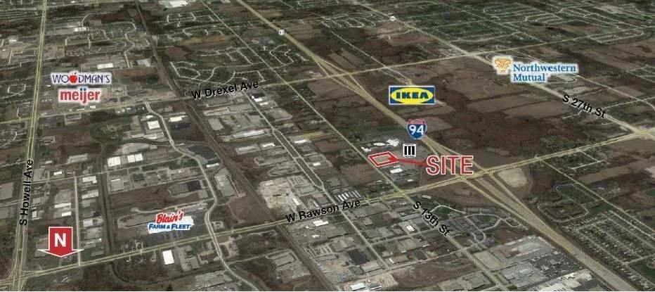 7261 S 13th Street - land for sale in oak creek, WI