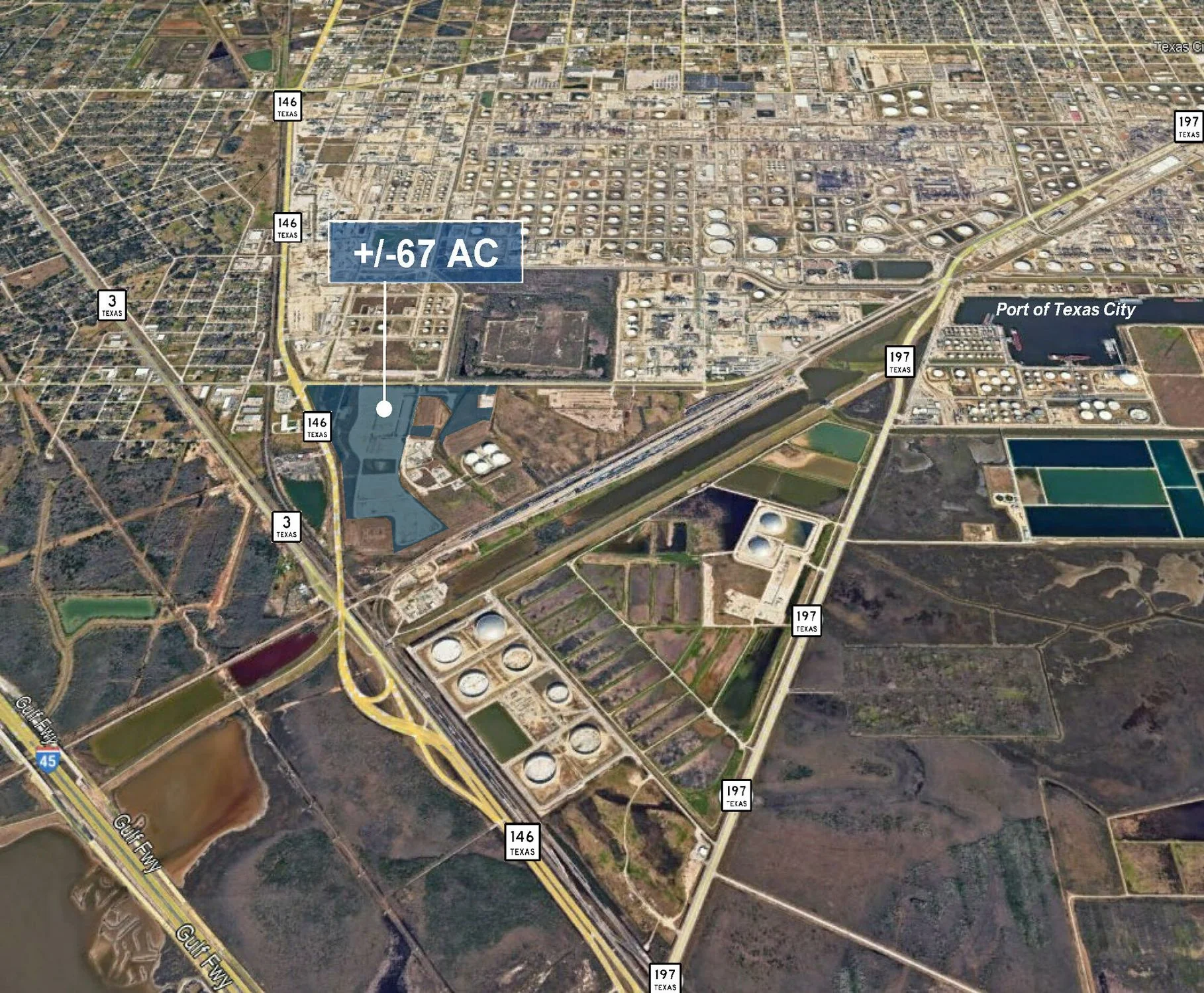 Hwy 146 & FM 519 — Lease in Texas City, TX, photo 1 of 1
