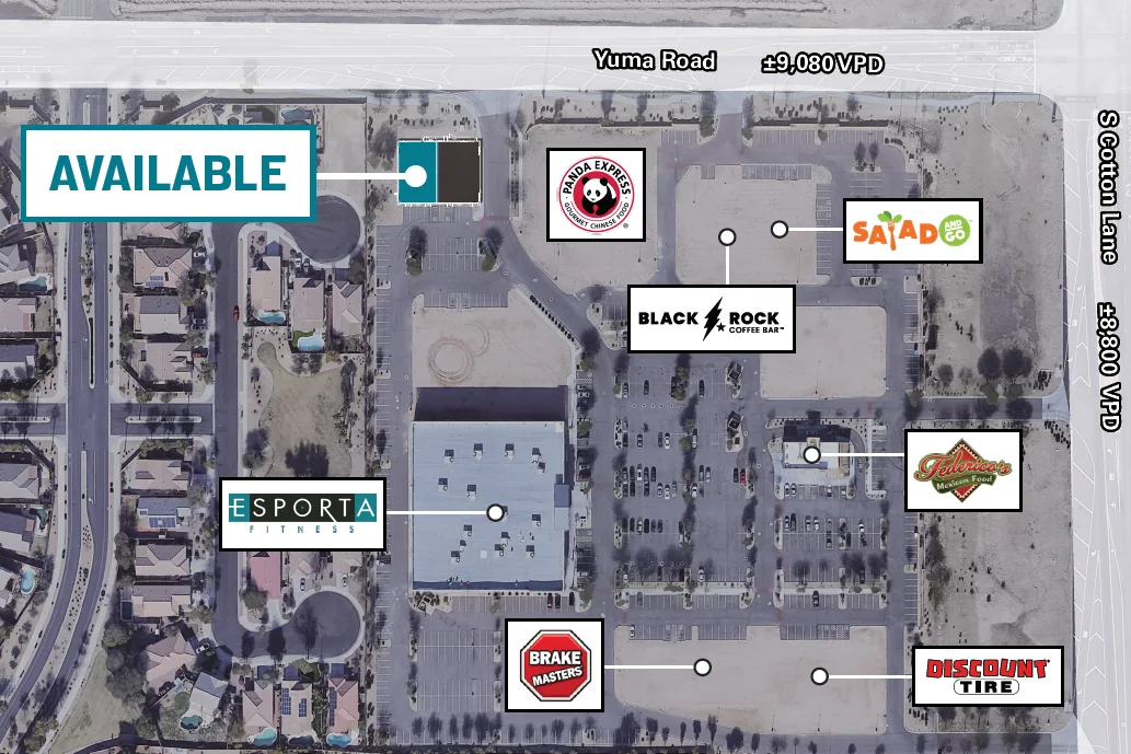 Cotton Lane & Yuma Road, SWC - retail for sale in goodyear, AZ