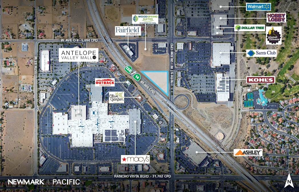 10th Street West — Lease in Palmdale, CA, photo 1 of 1
