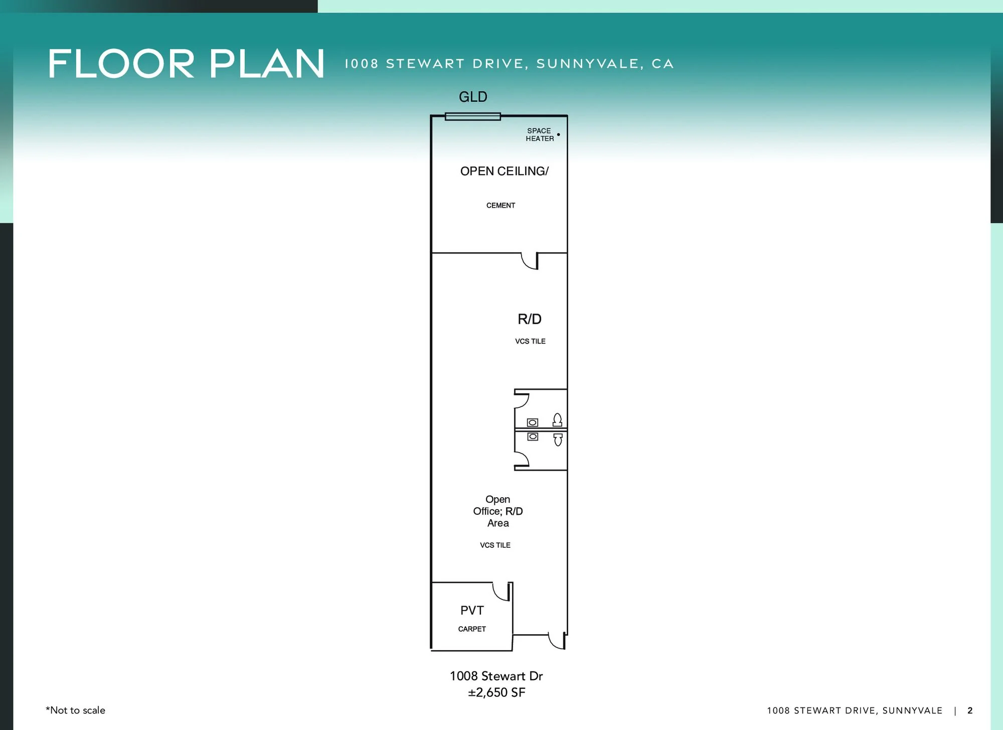 1008 Stewart Drive — Lease in Sunnyvale, CA, photo 2 of 2