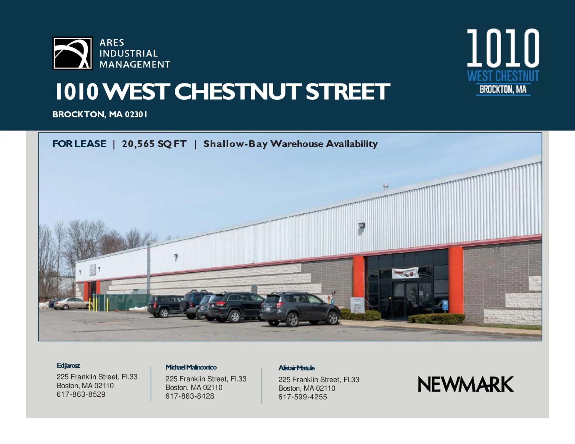 1010 W Chestnut St - industrial for sale in brockton, MA