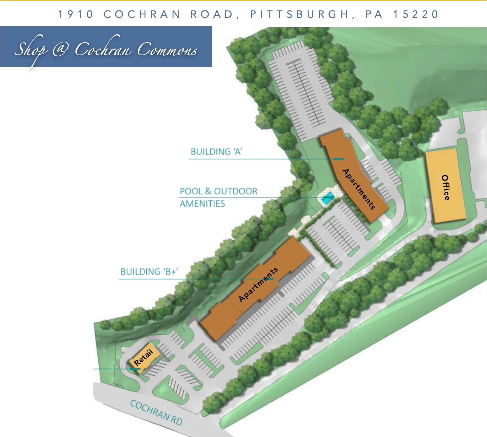 1910 Cochran Rd — Lease in Pittsburgh, PA, photo 3 of 4