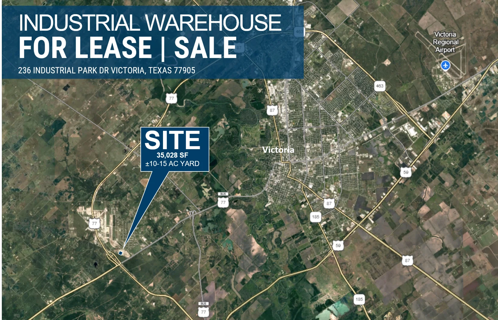 236 Industrial Park Dr — Lease in Victoria, TX, photo 1 of 8