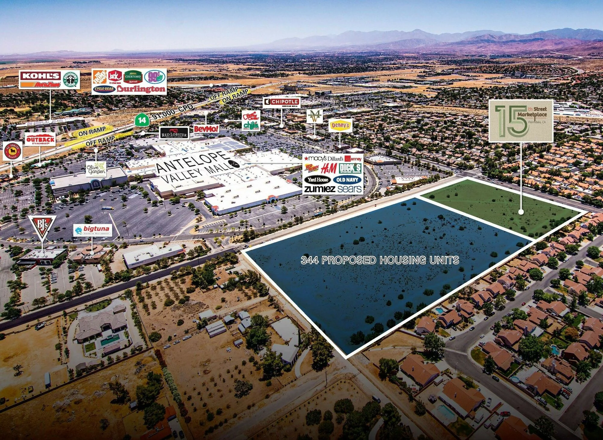 15th Street Marketplace — Lease in Palmdale, CA, photo 1 of 1