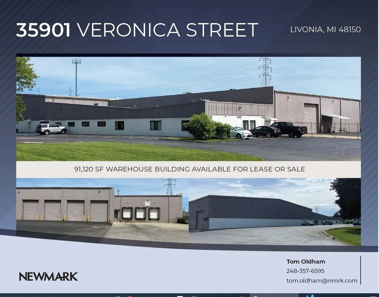 35901 Veronica St — Lease in Livonia, MI, photo 1 of 5