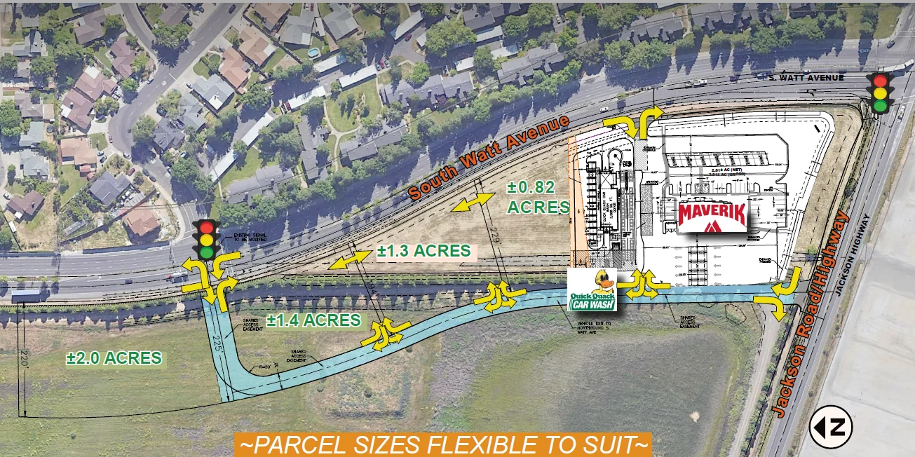 South Watt Avenue & Jackson Highway — Lease in Sacramento, CA, photo 1 of 1