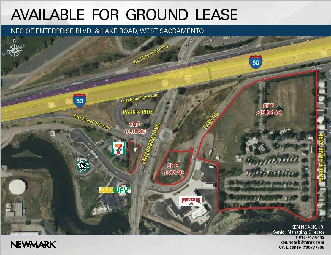 NEC Enterprise & Lake Blvd. — Lease in West Sacramento, CA, photo 1 of 1