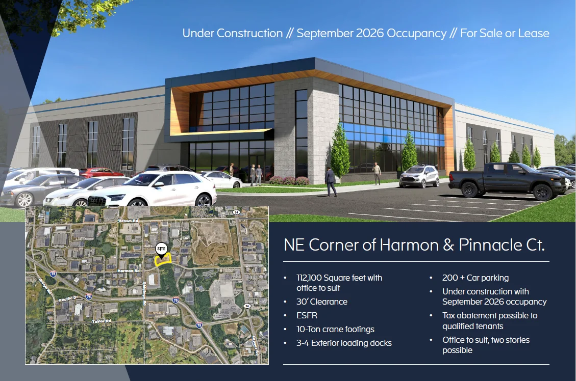 Under Construction in Auburn Hills - industrial for sale in auburn hills, MI